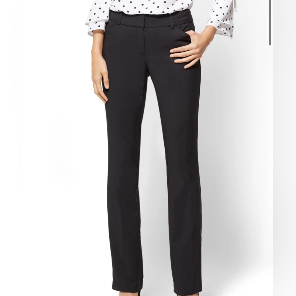 New York & Company straight leg work pant
